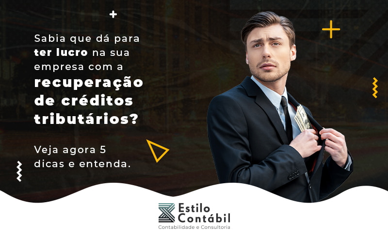 Sera Que Da Pra Ter Lucro Na Sua Empresa Com A Recuperacao De Creditos Tributarios Veja Agora 5 Dicas E Entenda Blog - Estilo Contábil